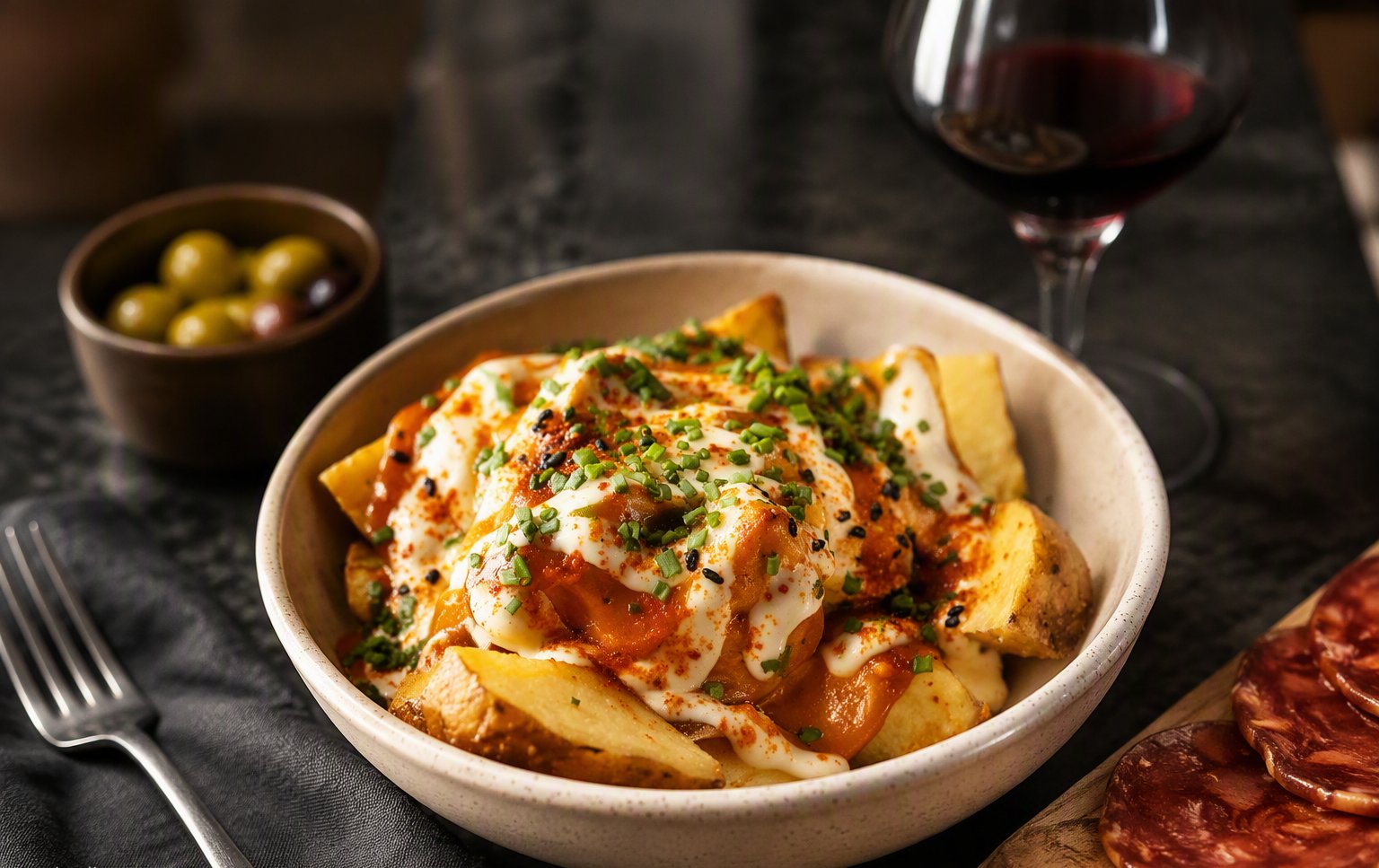 Patatas bravas